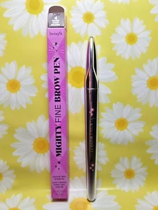 Benefit Mighty Fine Waterproof Brow Pen Warm Deep Brown 4 BNIB - Picture 1 of 6