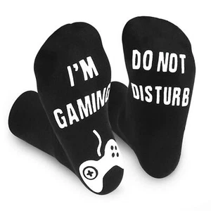 Do Not Disturb I'M Gaming Socks Teenage Gifts Idea Teens Stocking Stuffers Ga... - Picture 1 of 7