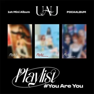 UAU PLAYLIST #YOU ARE YOU 1st Mini Album POCA 3 Ver SET/3 QR+6Card+6Stickr+GIFT - Bild 1 von 12