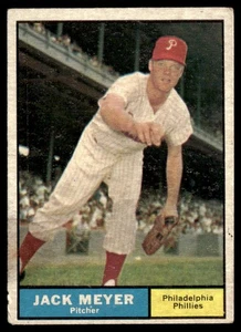 1961 Topps Jack Meyer *Fleck* #111 TS1 - Bild 1 von 2