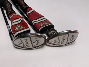 Callaway Diablo Edge 4 & 3 Hybrid Set 24* 21* 60g Regular Graphite Mens RH HC - Picture 1 of 9