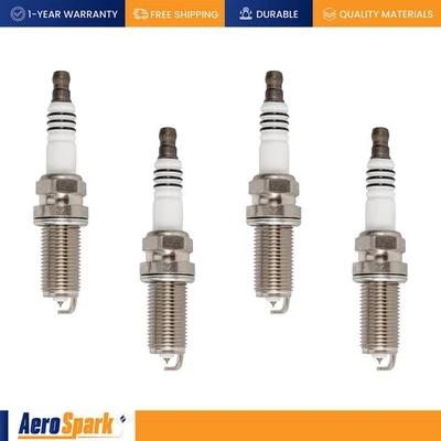 4 piezas bujías de iridio para Hyundai Genesis 2013-2014 cupé 2,0 L l4 6481 ILFR6B Foto 1 de 4