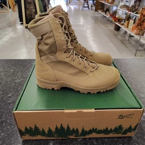 DANNER® TANICUS  8" TAN DANNER DRY WATERPROOF TACTICAL BOOTS 55311 SIZE 11.5D - Picture 1 of 11