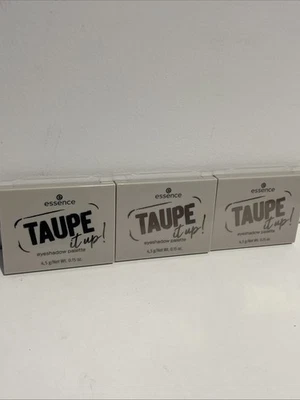 3 Pack essence Eyeshadow EYE SHADOW Palette 4.5g - TAUPE IT UP ! - NEW - Image 1 of 3
