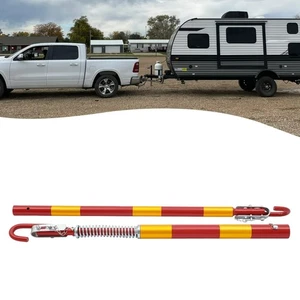 5000 kg 5 Tonnen Stahl Anhängerkupplung Stange Bergung Abschleppstange Auto Van LKW Schwerlast UK - Bild 1 von 18