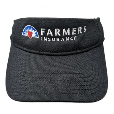 Sombrero parasol Farmers Insurance negro talla única ajustable bordado Otto Foto 1 de 4