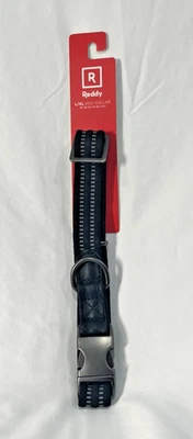 Collar de perro Reddy Perot negro broche de metal grande/X-grande Foto 1 de 4