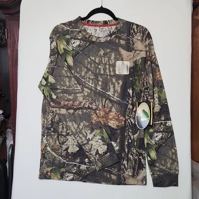 Mossy Oak Shirt Mens Size Small Camo Break Up Country Long Sleeve Hunting NWT - Image 1 of 4