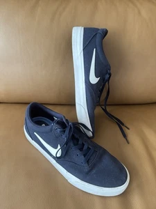 NIKE SB Charge Blue Canvas Shoes ~ Size 12 ~ Athletic Sneaker Skate Shoe - Picture 1 of 9