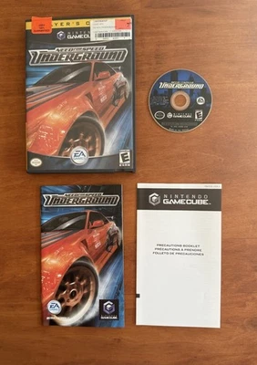 Need for Speed: Underground (Nintendo GameCube) CIB Complete & Tested Ships Fast - Image 1 of 4