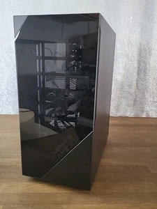 – PC Gehäuse Spartan ARGB mittelgroßer Gehäuseturm ATX – Fassade mit LED Hint... - Afbeelding 1 van 7