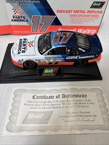 1996 #17 Darrell Waltrip Western Auto Chevrolet Monte Carlo 1:24 Diecast Revell - Picture 1 of 17