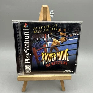 Power Move Pro Wrestling - PlayStation 1, PS1 - 1996 - Komplett CIB mit Handbuch - Bild 1 von 3
