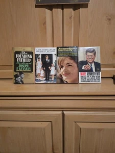 Lot Of 4 Vintage Kennedy Paperback Books - Jacqueline John Joseph JFK - Picture 1 of 2