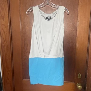 Vero Moda Damen Silber Blau Ärmellos Kleid Freizeit Elegant Vielseitig Neu mit Etikett - Bild 1 von 6