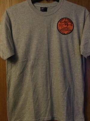 Agent Orange - “Sprayed And Betrayed”  - Gray W/Orange Embroidered Patch - L - Image 1 of 4