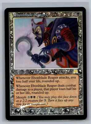 Onslaught   MTG  FOIL  Ebonblade Reaper   Magic - Image 1 of 2