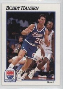 BOBBY HANSEN 1991 #183 HOOPS  BASKETBALL CARD,  ONE OWNER, NICE, Low Priced