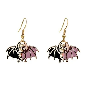 Trendy Metal Animal Earrings Gothic Asymmetrical Drop Dangle Earrings For Women - Picture 1 of 4