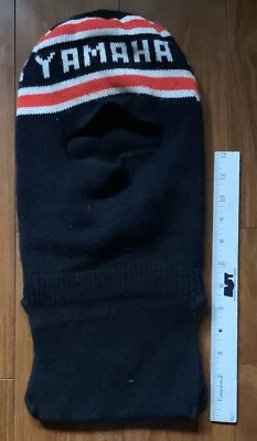 Vintage Yamaha Snowmobile Facemask Ski Mask Winter Old Sled Snow Mobile Machine - Image 1 of 3
