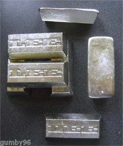 Quantity 20 - 8 Ounces TIN metal Ingot 99.97% - 226.8+ grams lb BAR 10 lb total - Picture 1 of 2