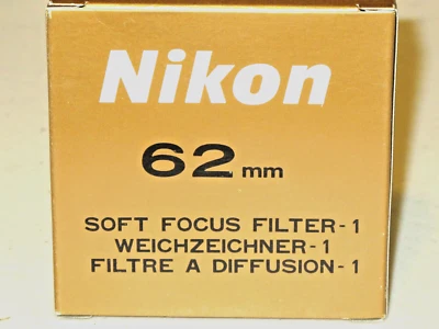 62mm - Nikon Soft Focus 1  New    Whole sale price (see detail)     #62 p-n4q - Image 1 of 3