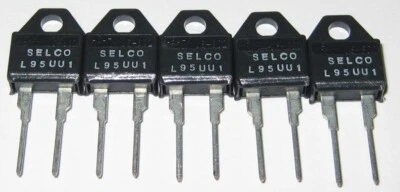 5 X Asahi US-802 Thermal Switch / PCB Thermostat - 203 F - 95 C - N.C. - TO-220 - Image 1 of 4