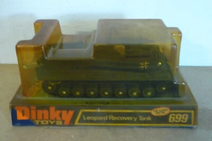 dinky toys 699 leopard recovery tank made in england - Picture 1 of 10