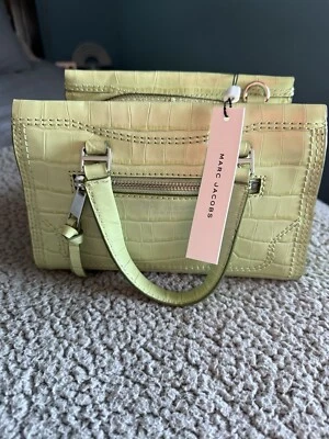 Bolso Bandolera Marc Jacobs Nuevo Mini Cruiser En Pera Espinosa Chartreuse Foto 1 de 4