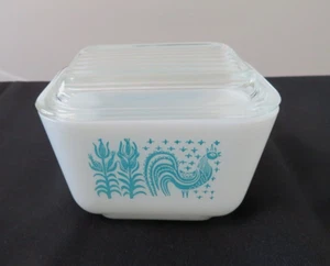 Vintage Pyrex 501 Butterprint Amish 1 1/2 Cup Refrigerator Storage Dish - Picture 1 of 9