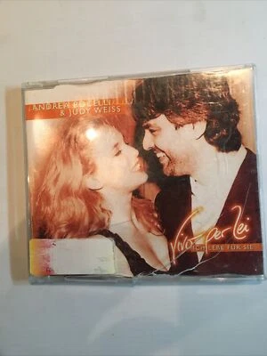 Single CD Andrea Bocelli + Judy Weiss - Vivo per lei - Ich lebe für sie - 1995 - Bild 1 von 4