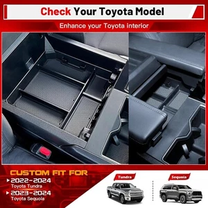 NEW for 2022-2024 Toyota Tundra Cab Center Console Armrest Box Organizer Tray - Picture 1 of 2