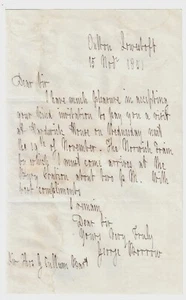 George Borrow (1803-1881), author, 1851 Autograph Letter - Picture 1 of 1