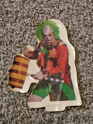 wwf DOINK THE CLOWN STICKER wrestling - Image 1 of 2
