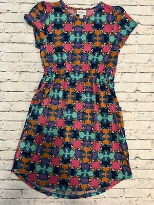 Vestido LulaRoe Disney Mae Niños Pato Donald Con Bolsillos Talla 12 Foto 1 de 4