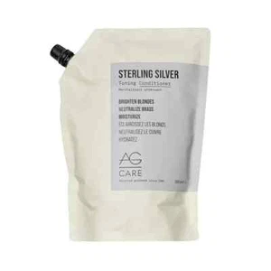 AG CARE Sterling Silver Toning Conditioner-Brighten Blondes! JUMBO Pouch! - NEW! - Picture 1 of 4