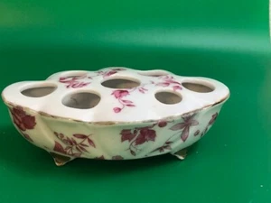 Vtg Original Arnart Creation -Japan Porcelain Vanity Lipstick Holder 7 Openings - Picture 1 of 7