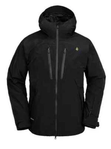 VOLCOM TDS 2L GORE-TEX SNOWBOARD JACKET - BLACK - 2025 - Picture 1 of 4