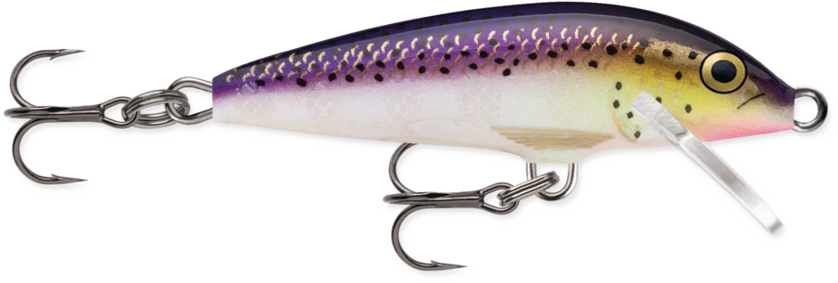 Rapala Original Flotante Minnow F-5 Púrpura Descente Foto 1 de 1