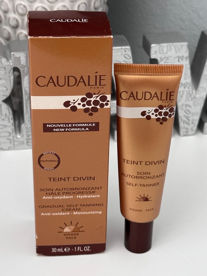 Caudalie Teint Divin Gradual Self Tanning Cream 1 fl oz Foto 1 de 2
