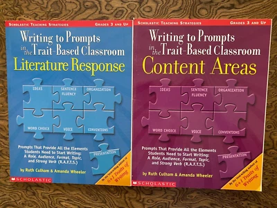 Writing to Prompts Trait-Based Classroom Content Literature Set 2 Grades 3rd+ - Image 1 of 4