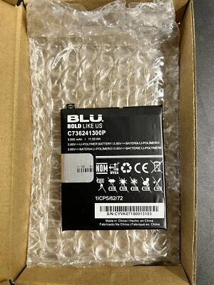 Batería BLU vivo xl V0330ww C736241300P 3000mAh 11.55Wh Original OEM azul para XL Foto 1 de 3