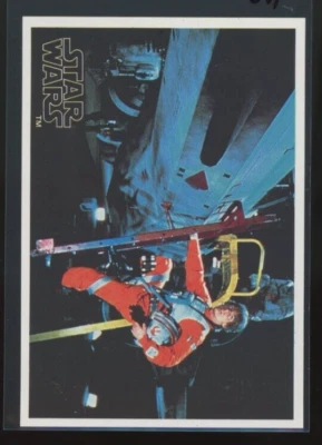 LUKE SKYWALKER 1977 Topps Yamakatsu Star Wars Large Luke Prepares For C11 - Image 1 of 2