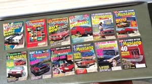 1993 Mustang Monthly Magazines Complete 12 Months Shelby Mach 1 Hi-Po Magazine - Bild 1 von 20