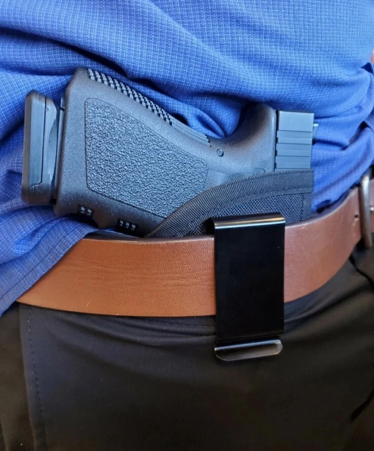 Funda interior de los pantalones IWB CCW ambidiestra - Glock 19 20 21 22 23 26 27 32 36 Foto 1 de 4