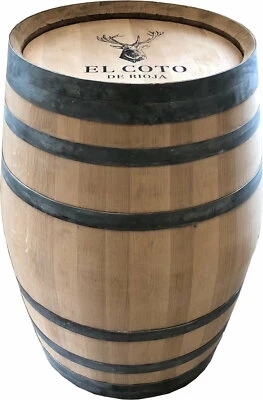 Holzfaß Eichenfaß Tischfaß Dekofass Stehtisch Gartenfaß gebrauchtes Weinfaß Faß - Bild 1 von 4