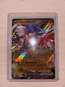 Juego de Cartas Coleccionables Pokémon Koraidon ex Escarlata y Violeta-Base Set 125/198 Holo Doble Raro - Imagen 1 de 1