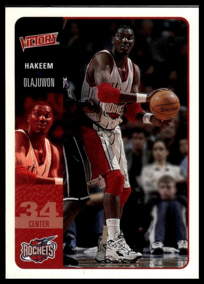 2000-01 Upper Deck Victory #75 Hakeem Olajuwon - Image 1 of 2