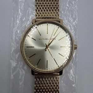 Orologio da donna Michael Kors Pyper quarzo cristallo quadrante oro MK4339 (Z4-A9) - Foto 1 di 7