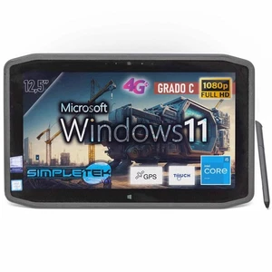 ZEBRA R12 I5 12,5" TABLET TACTILE ROBUSTE WINDOWS 11 8GB 480GB LTE 4G GPS - Photo 1/5